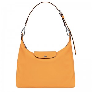 Apricot Orange Women's Longchamp Le Pliage Xtra M Hobo Bags | 92863-HUDY