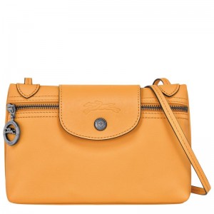 Apricot Orange Women's Longchamp Le Pliage Xtra XS Crossbody Bags | 07512-BAUD