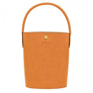 Apricot Orange Women's Longchamp Épure S Bucket Bag | 98504-VIYO