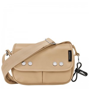 Beige Women's Longchamp Très Paris S Crossbody Bags | 37956-YPMN