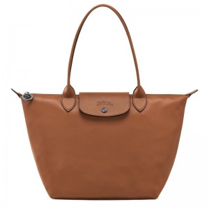 Cognac Brown Women's Longchamp Le Pliage Xtra M Tote Bag | 24790-LCVI
