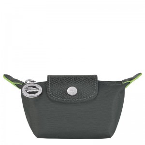 Graphite Grey Men's Longchamp Le Pliage Green Coin Purses | 35287-SFRZ