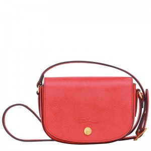 Strawberry Red Women's Longchamp Épure XS Crossbody Bags | 62740-ITLS