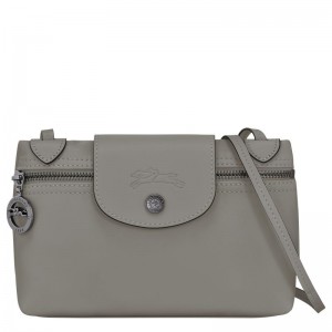 Turtledove Grey Women's Longchamp Le Pliage Xtra XS Crossbody Bags | 94065-UVYN