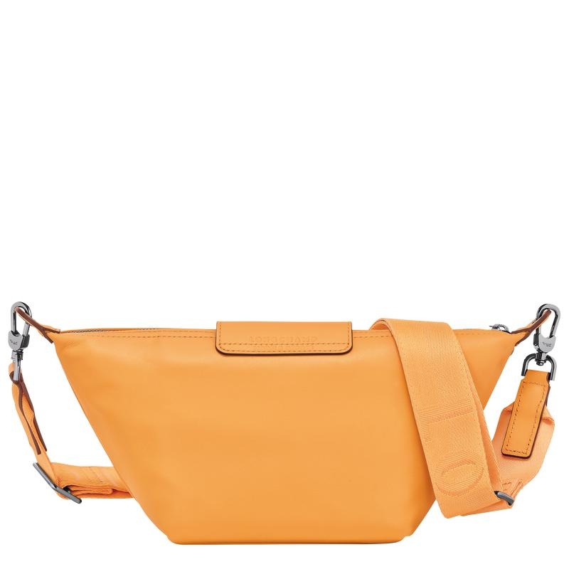 Apricot Orange Men's Longchamp Le Pliage Xtra XS Crossbody Bags | 26314-QFOH