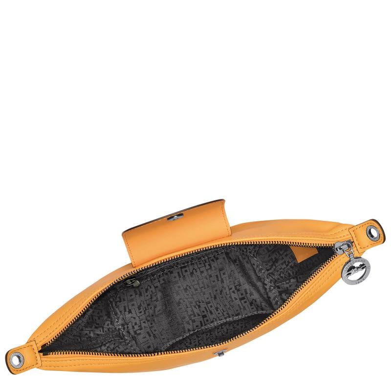 Apricot Orange Men's Longchamp Le Pliage Xtra XS Crossbody Bags | 26314-QFOH