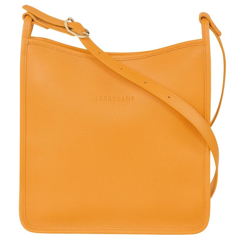 Apricot Orange Women\'s Longchamp Le Foulonné M Crossbody Bags | 18346-OWHM