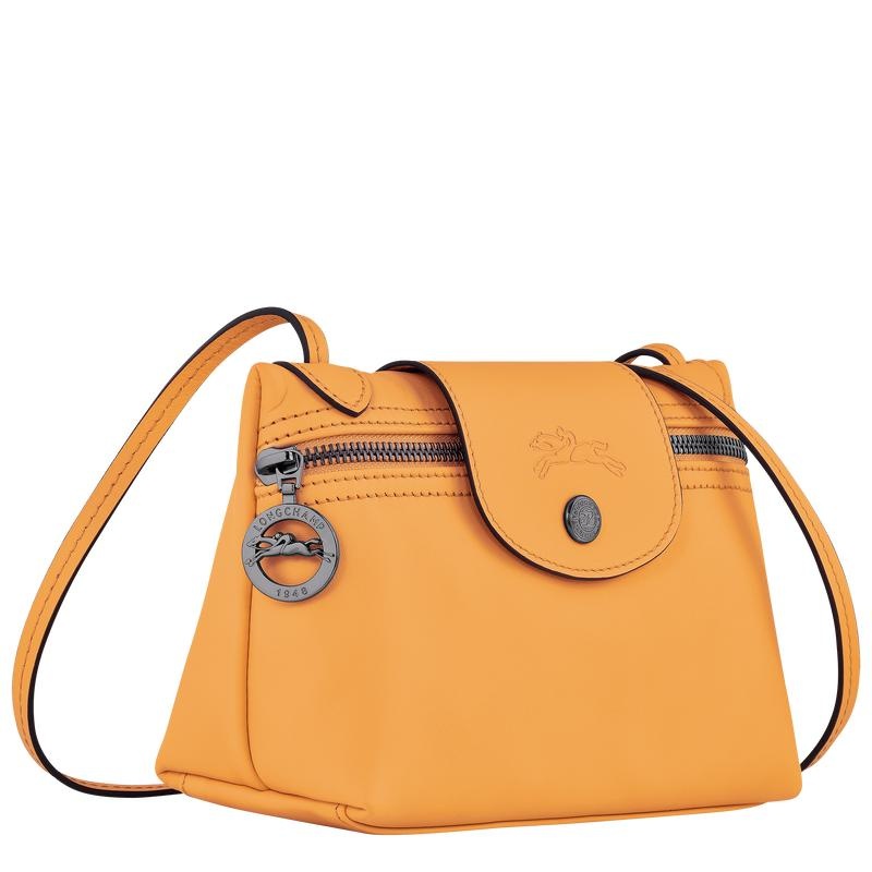 Apricot Orange Women's Longchamp Le Pliage Xtra XS Crossbody Bags | 07512-BAUD