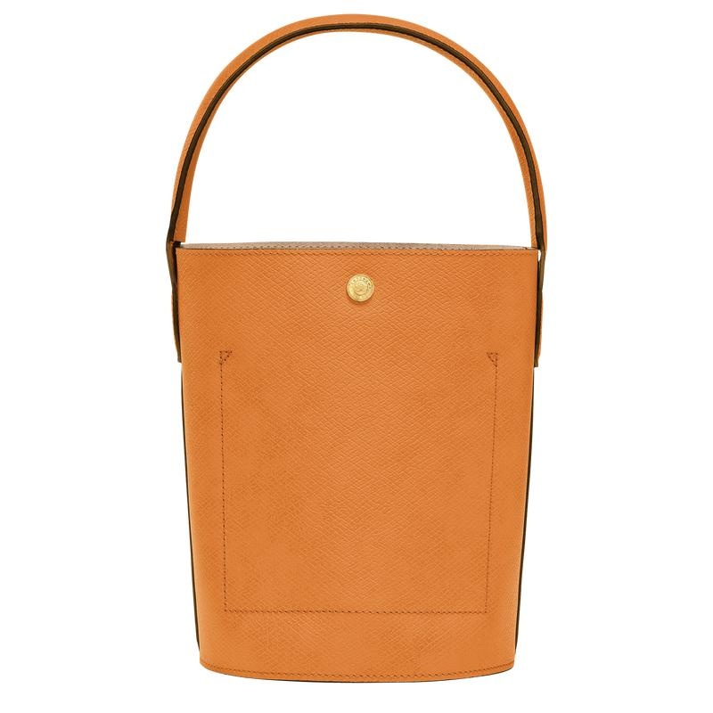 Apricot Orange Women's Longchamp Épure S Bucket Bag | 98504-VIYO