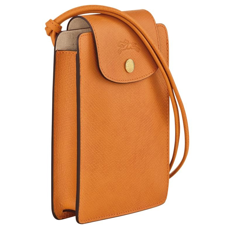 Apricot Orange Women's Longchamp Épure XS Crossbody Bags | 38596-OQZN