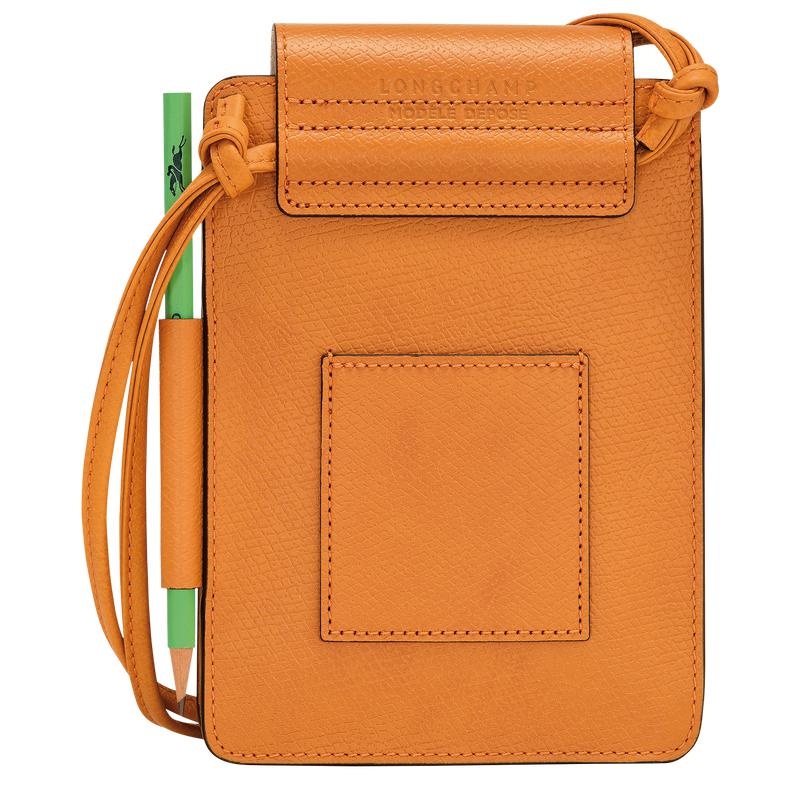 Apricot Orange Women's Longchamp Épure XS Crossbody Bags | 38596-OQZN