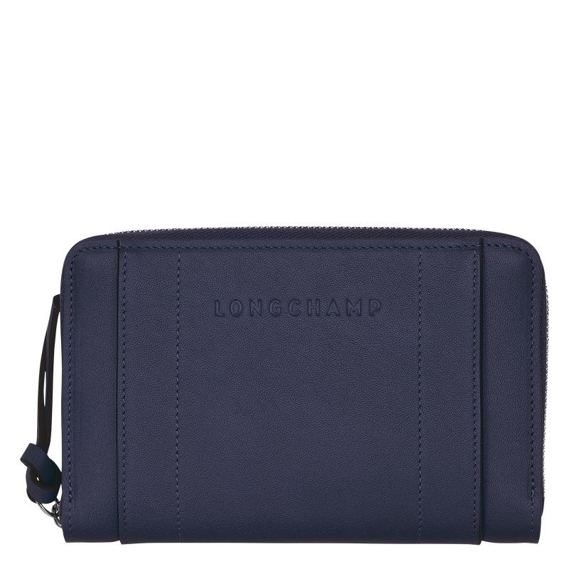Bilberry Purple Women\'s Longchamp 3D Wallets | 25814-INEA