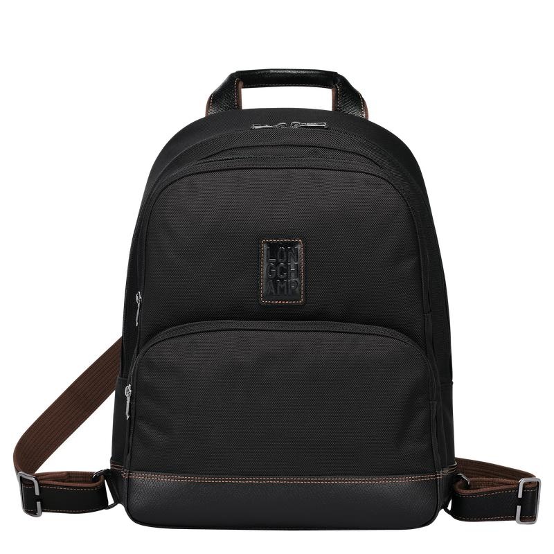 Black Men\'s Longchamp Boxford Backpacks | 32081-VQXF