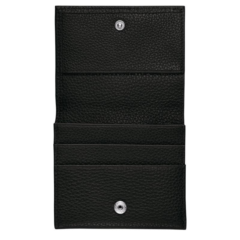 Black Men's Longchamp Le Foulonné Coin Purses | 91063-QZCG