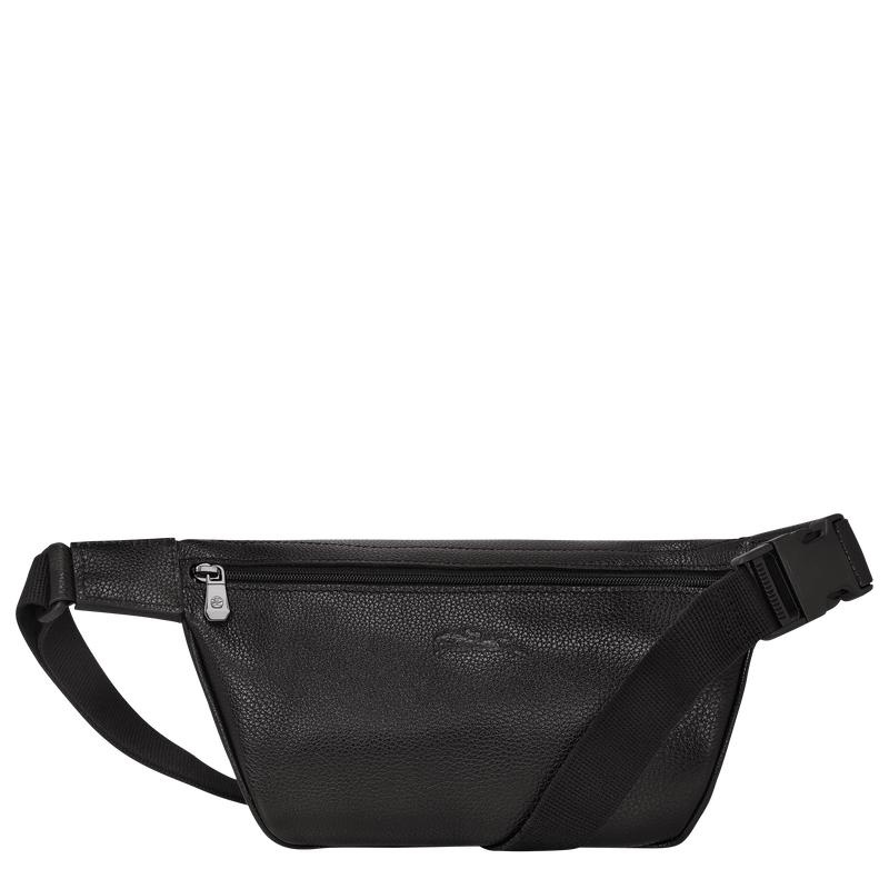 Black Men's Longchamp Le Foulonné M Belt Bags | 68421-WZQM