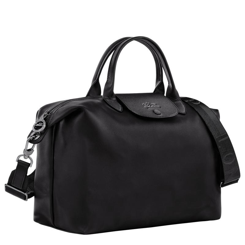 Black Men's Longchamp Le Pliage Xtra L Handbags | 87963-CAJH