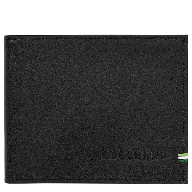 Black Men\'s Longchamp sur Seine Wallets | 08453-XGCZ