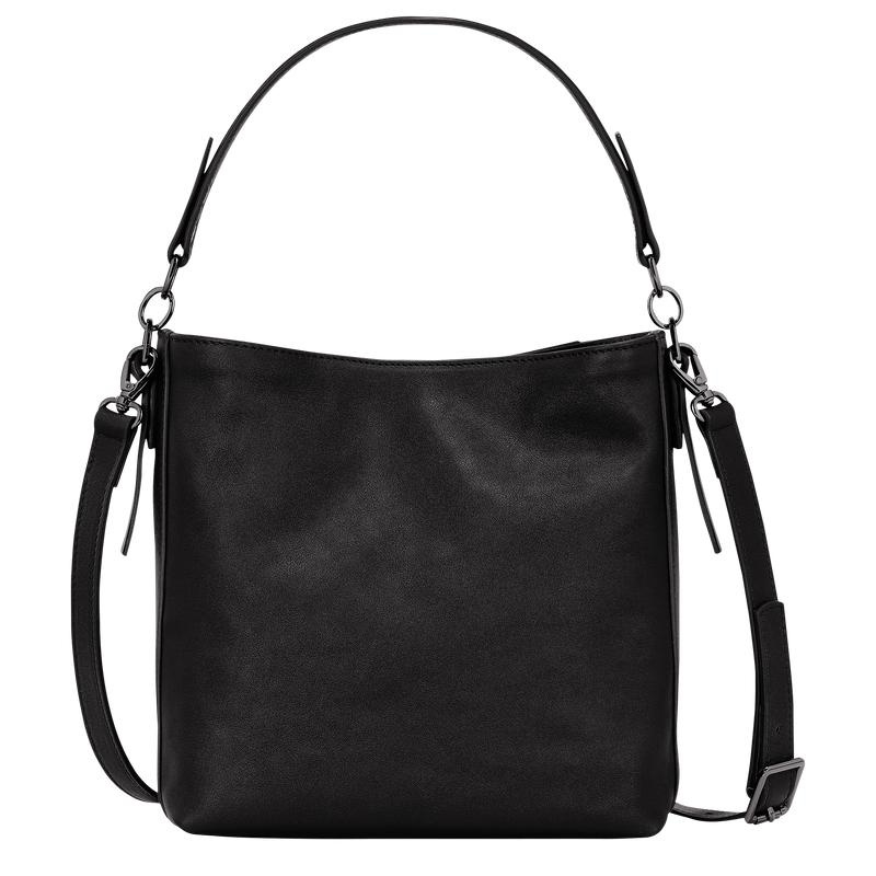 Black Women's Longchamp 3D S Crossbody Bags | 98257-GNIZ
