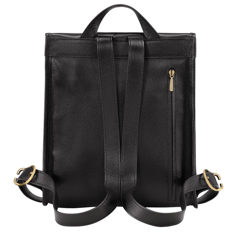 Black Women's Longchamp Le Foulonné Backpacks | 28103-SDRI