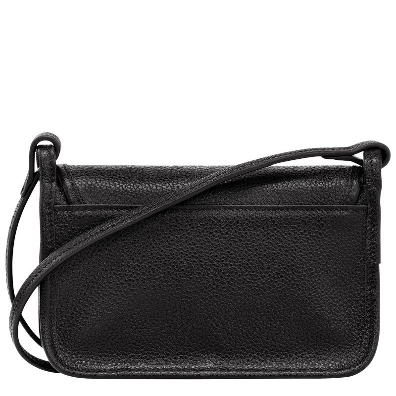 Black Women's Longchamp Le Foulonné XS Clutch Purse | 37598-QSKV