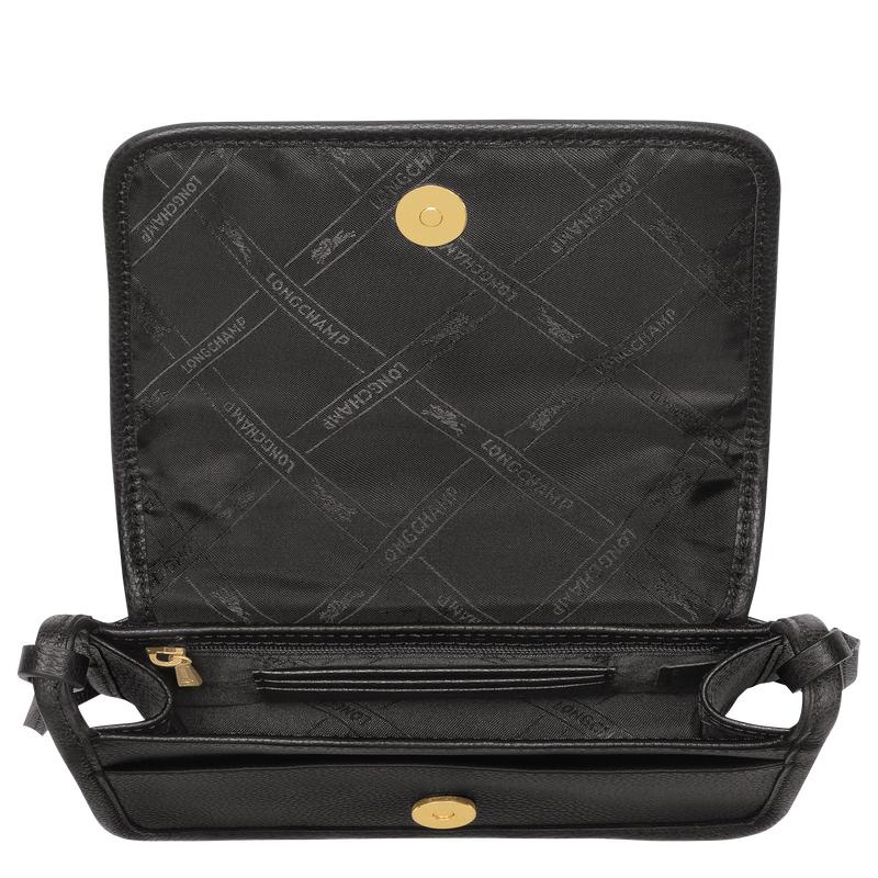 Black Women's Longchamp Le Foulonné XS Clutch Purse | 37598-QSKV