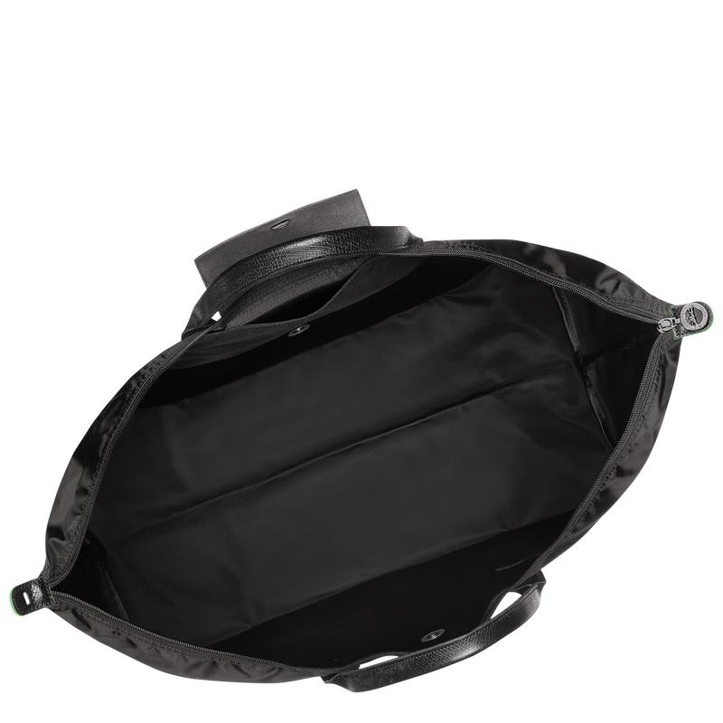 Black Women's Longchamp Le Pliage Green M Travel Bags | 46538-VZGN