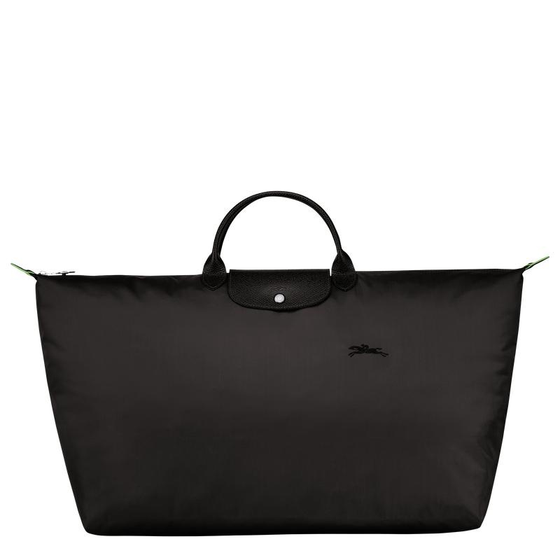 Black Women\'s Longchamp Le Pliage Green M Travel Bags | 46538-VZGN