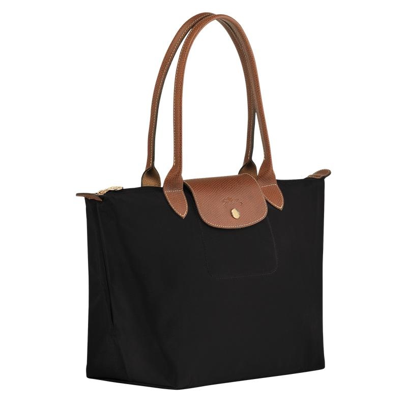 Black Women's Longchamp Le Pliage Original M Tote Bag | 63250-BKGH