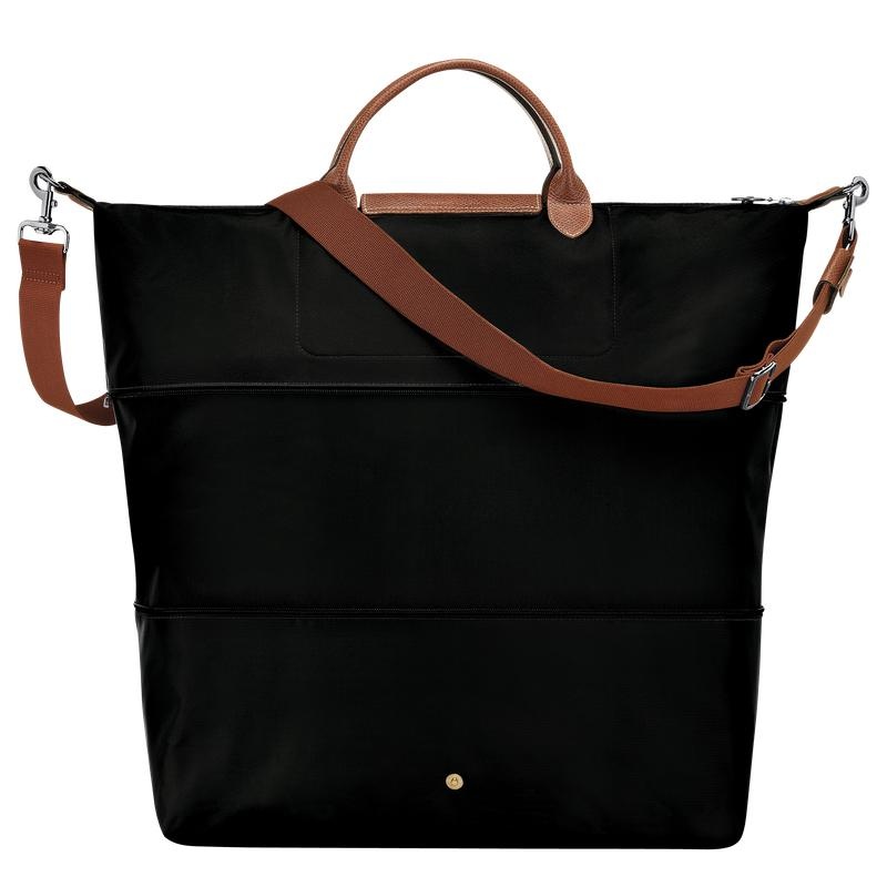 Black Women's Longchamp Le Pliage Original expandable Travel Bags | 92658-WOGF