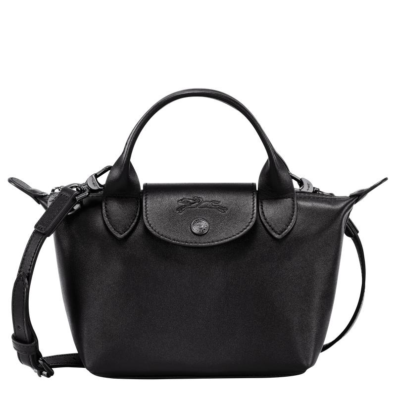 Black Women\'s Longchamp Le Pliage Xtra XS Handbags | 13750-TOPN