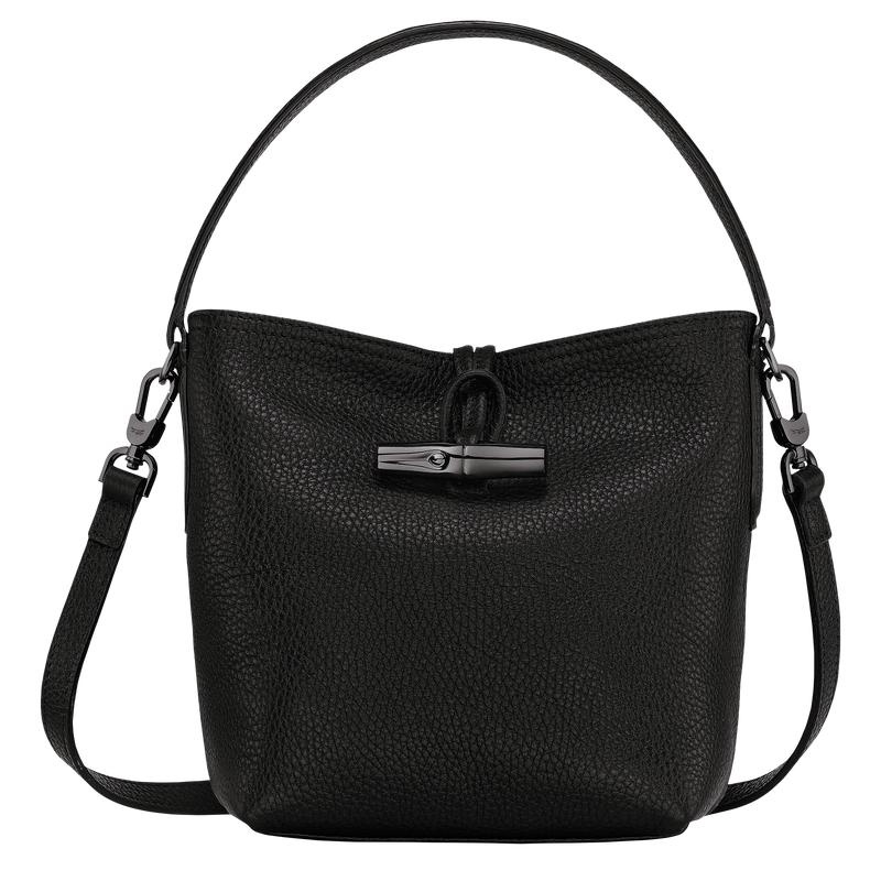 Black Women\'s Longchamp Roseau Essential XS Bucket Bag | 16904-ZWTM