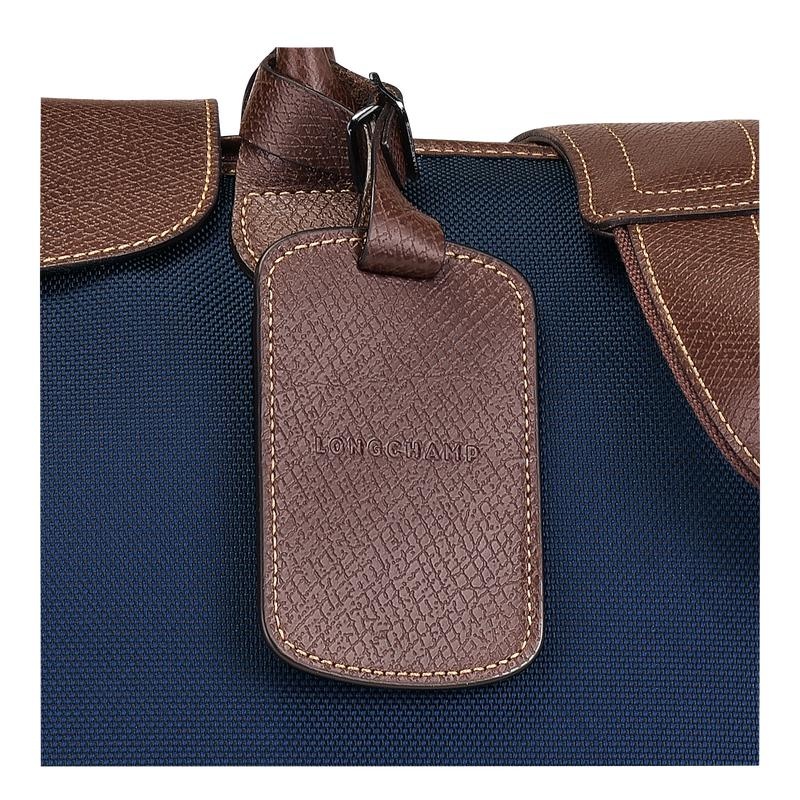 Blue Men's Longchamp Boxford S Travel Bags | 63918-VCOS