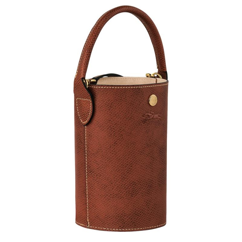 Brown Women's Longchamp Épure XS Crossbody Bags | 30796-VEMB