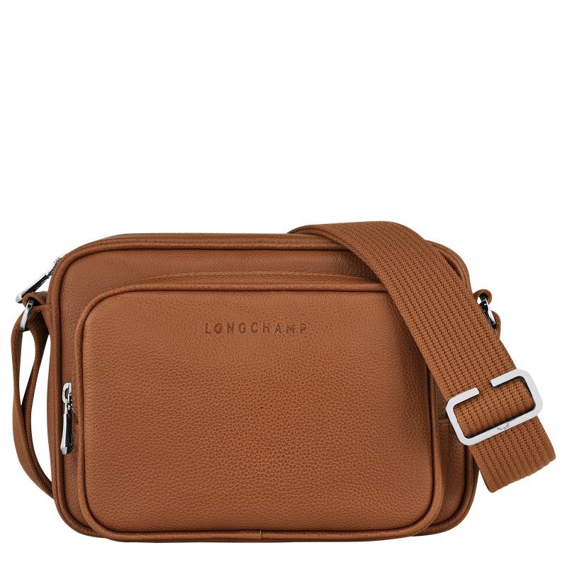 Caramel Brown Men\'s Longchamp Le Foulonné S Camera Bag | 04812-MCQW