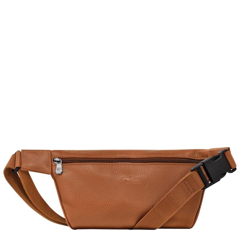 Caramel Brown Men's Longchamp Le Foulonné M Belt Bags | 05426-COAD