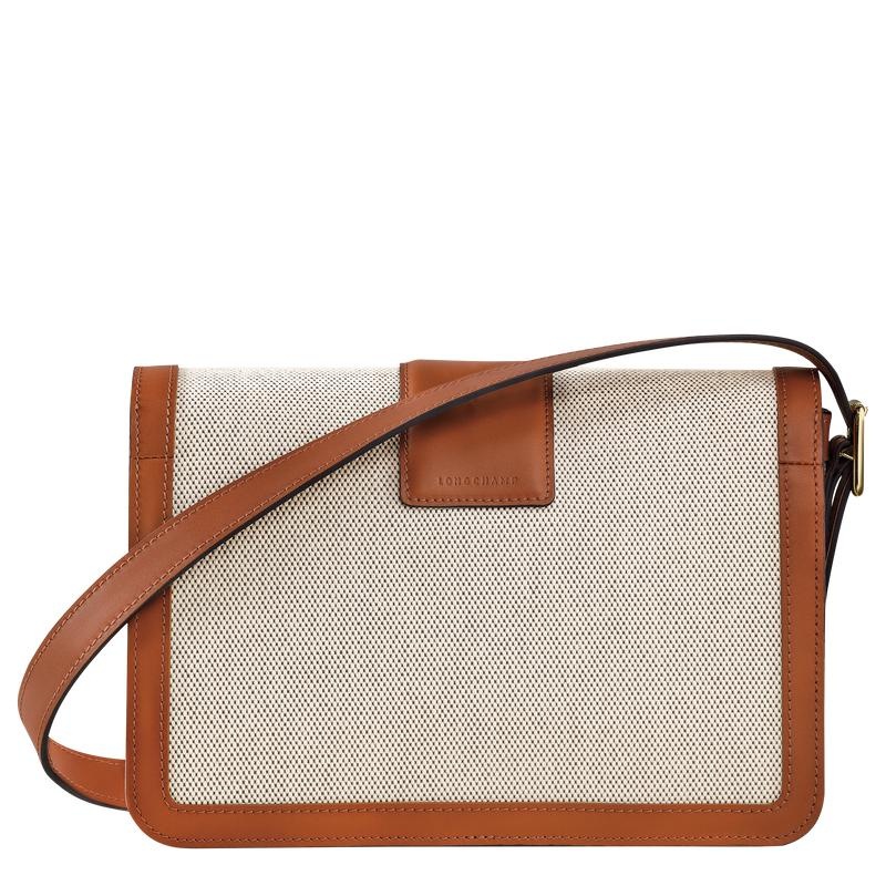 Cognac Brown Women's Longchamp Box-Trot M Crossbody Bags | 59706-ILNZ