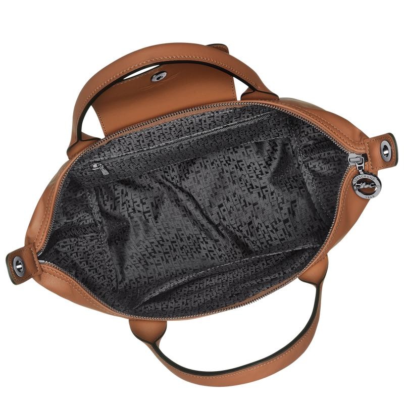 Cognac Brown Women's Longchamp Le Pliage Xtra S Handbags | 40981-LXDW
