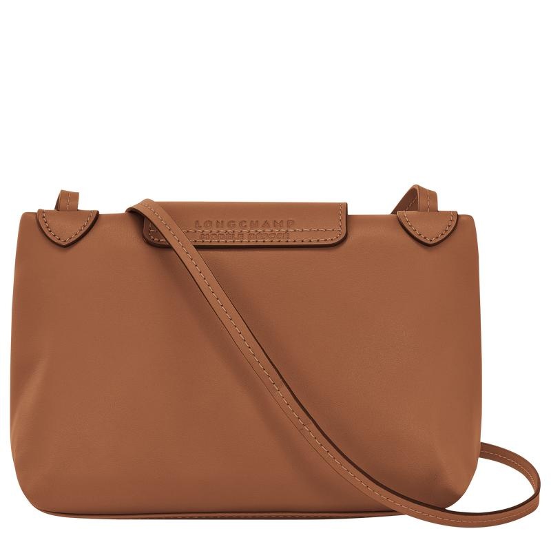 Cognac Brown Women's Longchamp Le Pliage Xtra XS Crossbody Bags | 74382-XFJM