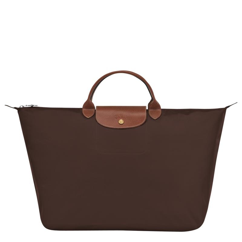 Ebony Brown Women\'s Longchamp Le Pliage Original S Travel Bags | 28745-YGAP