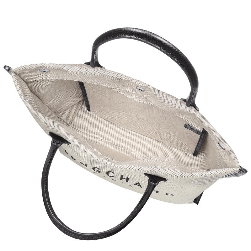 Ecru White Men's Longchamp Essential M Tote Bag | 03791-ZNOP