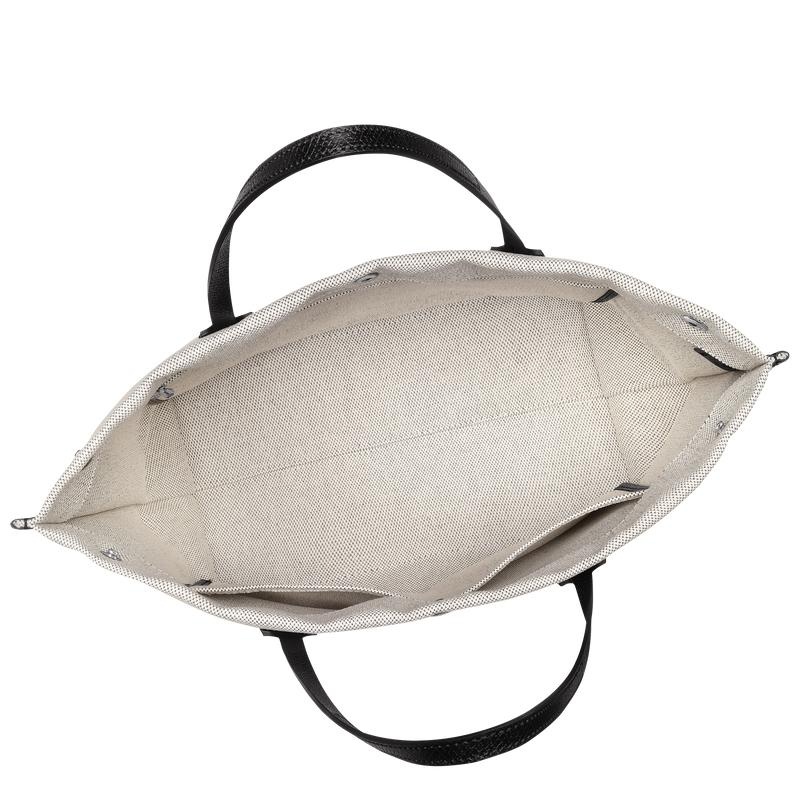 Ecru White Women's Longchamp Essential L Tote Bag | 19406-ZUHD