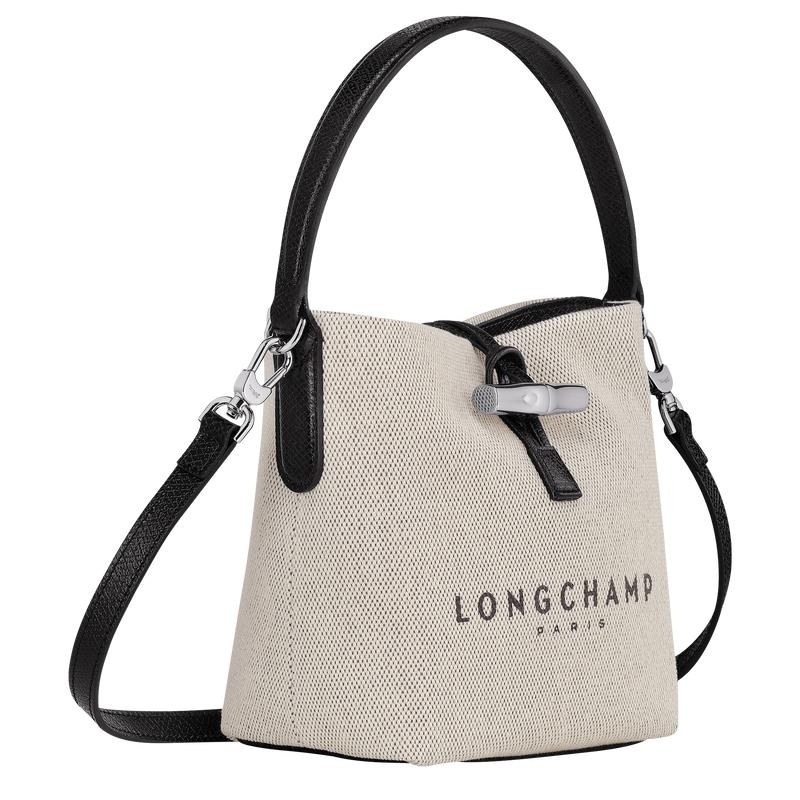 Ecru White Women's Longchamp Essential XS Bucket Bag | 92617-DTNQ
