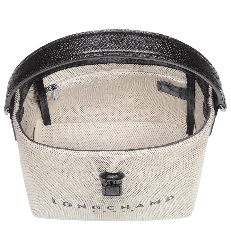 Ecru White Women's Longchamp Essential XS Bucket Bag | 92617-DTNQ