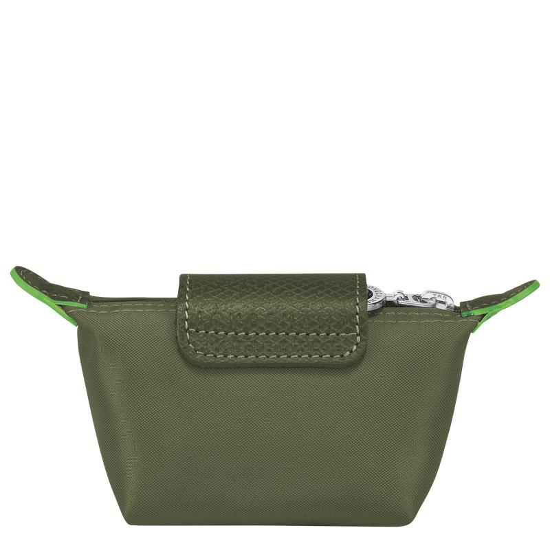 Forest Green Women's Longchamp Le Pliage Green Coin Purses | 46217-XWYS
