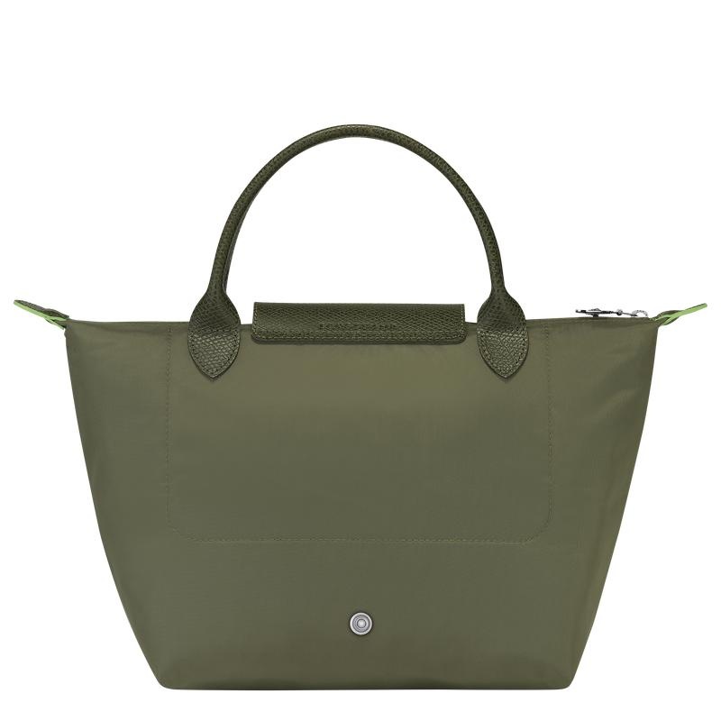 Forest Green Women's Longchamp Le Pliage Green S Handbags | 74526-SAFH