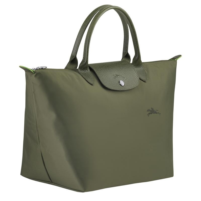 Forest Green Women's Longchamp Le Pliage Green M Handbags | 40179-SDQX