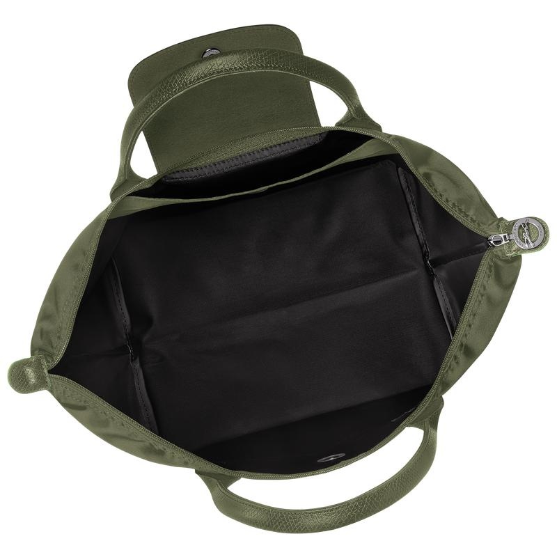 Forest Green Women's Longchamp Le Pliage Green M Handbags | 40179-SDQX