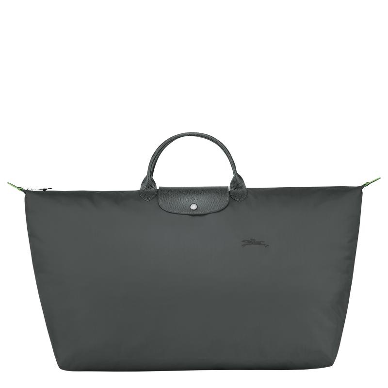 Graphite Grey Men\'s Longchamp Le Pliage Green M Travel Bags | 51406-YJZP