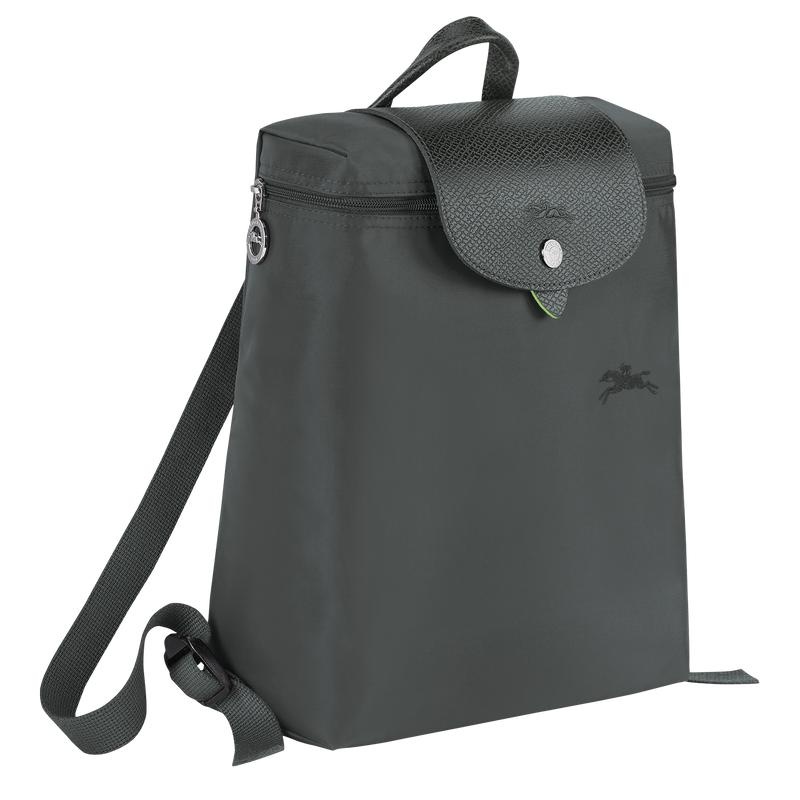 Graphite Grey Men's Longchamp Le Pliage Green M Backpacks | 62317-CUDH