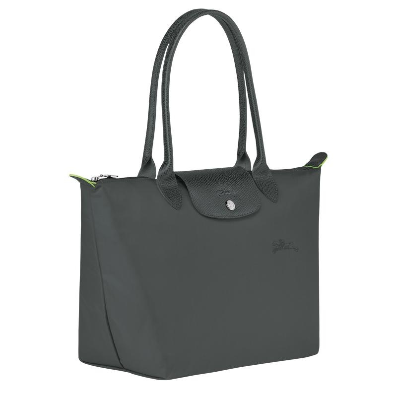 Graphite Grey Women's Longchamp Le Pliage Green M Tote Bag | 06315-DORQ